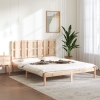 Estructura de cama madera maciza 150x200 cm