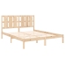 Estructura de cama de madera maciza de pino 160x200 cm