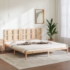 Estructura de cama madera maciza 180x200 cm