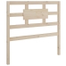 Estructura de cama madera maciza 75x190 cm