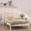 Estructura de cama madera maciza de pino 90x200 cm