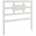 Estructura de cama madera maciza de pino blanca 90x200 cm