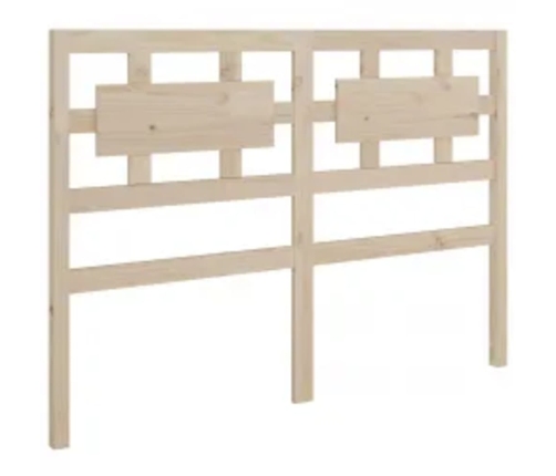 Estructura de cama de madera maciza 200x200 cm