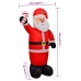 Papá Noel inflable conluces LED 240 cm