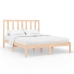 vidaXL Estructura de cama de madera maciza de pino 120x200 cm