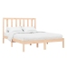 vidaXL Estructura de cama de madera maciza de pino 120x200 cm