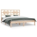 vidaXL Estructura de cama de madera maciza de pino 200x200 cm