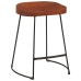 Taburetes de bar Gavin 2 uds madera mango maciza 45x38x53 cm