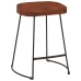 Taburetes de bar Gavin 2 uds madera mango maciza 45x38x53 cm