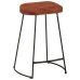 Taburetes de bar Gavin 2 uds madera mango maciza 45x40x63 cm