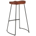 Taburetes de bar Gavin 2 uds madera mango maciza 50x40x78 cm