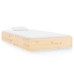 Estructura de cama sin colchón madera maciza 100x200 cm