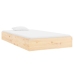 Estructura de cama sin colchón madera maciza 100x200 cm