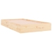 Estructura de cama sin colchón madera maciza 100x200 cm