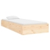 Estructura cama individual sin colchón madera maciza 90x190 cm