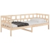 Sofá cama madera maciza de pino 90x190 cm