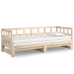 Sofá cama extraíble madera maciza de pino 2x(90x200) cm