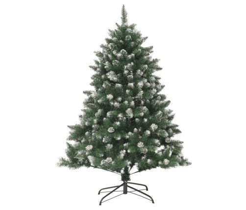 Árbol de Navidad artificial con soporte PVC 120 cm