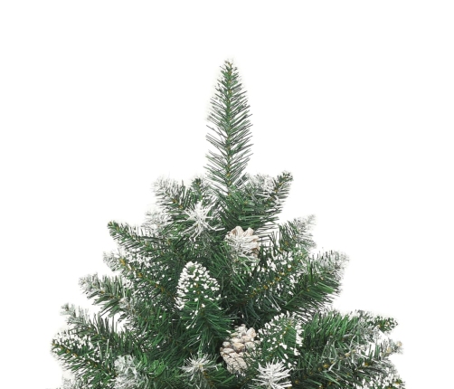 Árbol de Navidad artificial con soporte PVC 120 cm