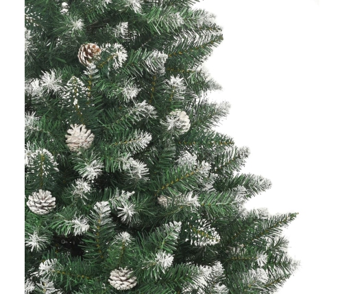 Árbol de Navidad artificial con soporte PVC 120 cm