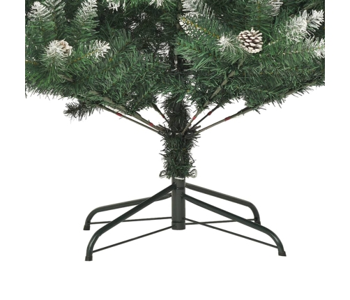 Árbol de Navidad artificial con soporte PVC 120 cm