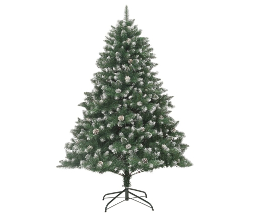 Árbol de Navidad artificial con soporte PVC 180 cm