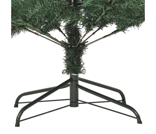 Árbol de Navidad artificial con soporte PVC 180 cm