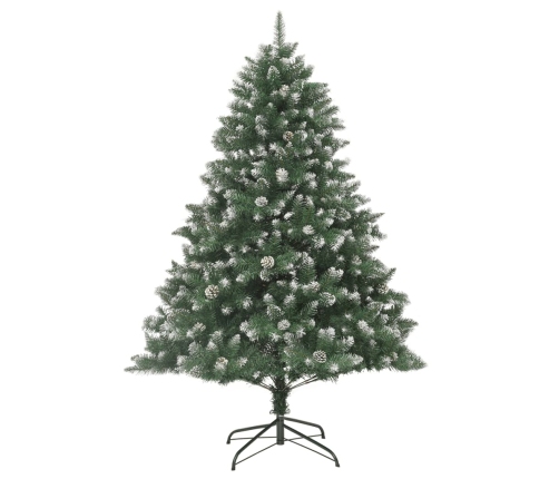 Árbol de Navidad artificial con soporte PVC 240 cm