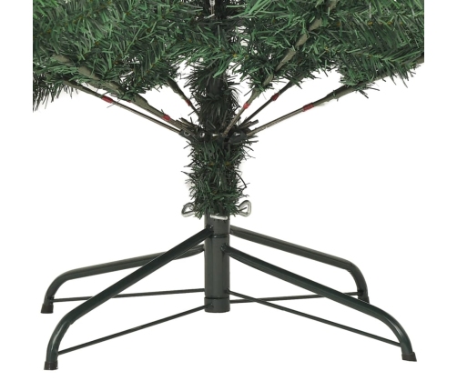 Árbol de Navidad artificial con soporte PVC 240 cm