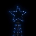 Árbol de Navidad cónico 500 LED azul 100x300 cm