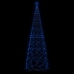 Árbol de Navidad cónico 1400 LED azul 160x500 cm