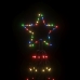 Árbol de Navidad cónico 1400 LED de colores 160x500 cm