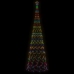 Árbol de Navidad cónico 3000 LED de colores 230x800 cm