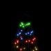 Árbol de Navidad en asta de bandera 500 LED de colores 300 cm