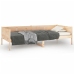 Sofá cama madera maciza de pino 80x200 cm