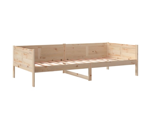 Sofá cama madera maciza de pino 80x200 cm