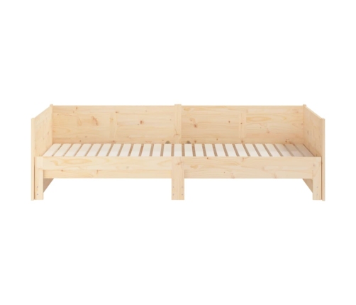 Sofá cama extraíble madera maciza de pino 2x(90x200) cm