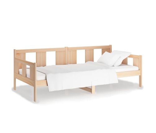 Sofá cama madera maciza de pino 90x190 cm