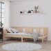 Sofá cama madera maciza de pino 90x190 cm