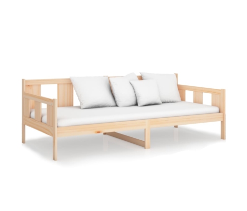 Sofá cama madera maciza de pino 90x190 cm