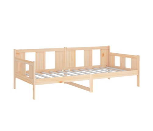 Sofá cama madera maciza de pino 90x190 cm