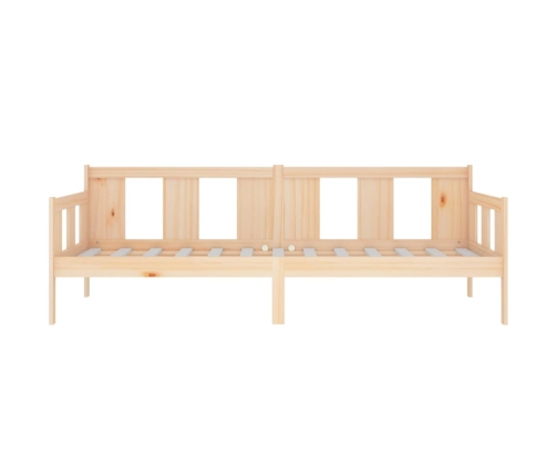 Sofá cama madera maciza de pino 90x190 cm
