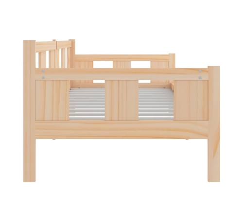 Sofá cama madera maciza de pino 90x190 cm