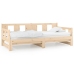 Sofá cama extraíble madera maciza de pino 2x(90x200) cm