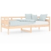 Sofá cama madera maciza de pino 80x200 cm