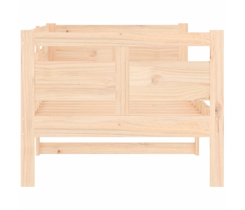 Sofá cama madera maciza de pino 80x200 cm