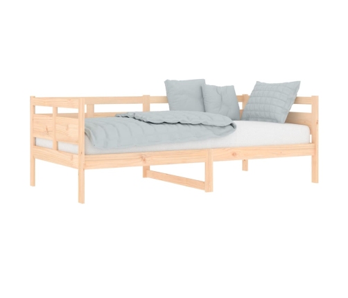 Sofá cama madera maciza de pino 90x190 cm