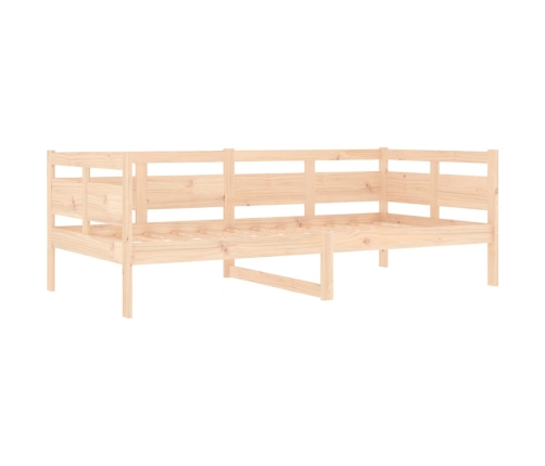 Sofá cama madera maciza de pino 90x190 cm