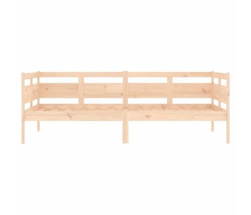 Sofá cama madera maciza de pino 90x190 cm