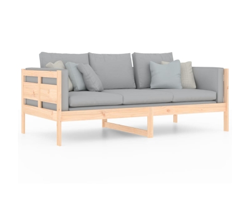 Sofá cama madera maciza de pino 90x190 cm